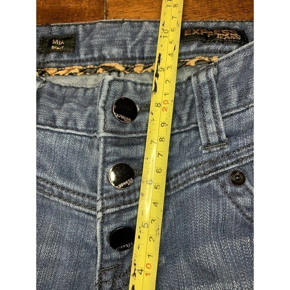 Express jeans Mia‎ skinny sz 0s Dark Wash Denim - Picture 5 of 7